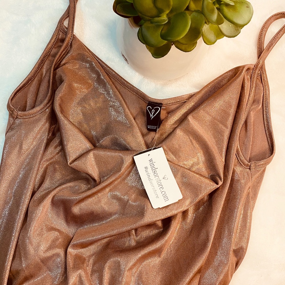 ROSE GOLD TANK TOP
